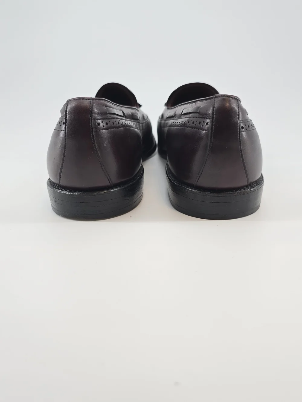 Allen Edmonds Men's Tassel Loafers in Burgundy Leather